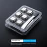 Arctic Chill 304 Stainless Steel Whiskey Stones Reusable Metal Ice Cubes Set 7