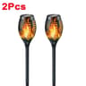 Solar Flame Torch Lights Outdoor Waterproof Flickering LED Garden Stakes 1 2 4 6 8 10 Pack 7
