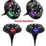 SolarGlow Waterproof Solar Ground Lights For Pathways Gardens And Driveways 11