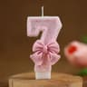 Pink Glitter Number Birthday Candle 3D Cake Topper Candle For Birthday Cakes 0 To 9 8