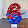Spider Hero Number Birthday Candle For Cake Decoration Party Supplies 11