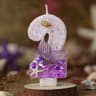 Mermaid Tail Number Birthday Cake Candles With Starfish For Under The Sea Party Decor 8