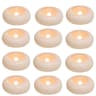Waterproof Floating LED Candles Flickering Flameless Tea Lights Set For Pool Bath Wedding Decor 6