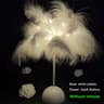 Feather Table Lamp With Remote Control USB Table Lamp Warm White LED Bedside Light 6