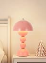 LunaBloom Mushroom Table Lamp  Rechargeable LED Touch Control Bedside Night Light 9