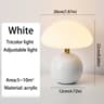 Retro Mushroom Table Lamp USB Bedside LED Night Light For Bedroom  Desk 6