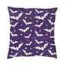 Pastel Goth Pillow Cover  Pink  Black Bat Halloween Throw Pillow Cover 45x45cm 9