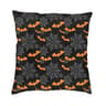 Pastel Goth Pillow Cover  Pink  Black Bat Halloween Throw Pillow Cover 45x45cm 15