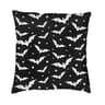 Pastel Goth Pillow Cover  Pink  Black Bat Halloween Throw Pillow Cover 45x45cm 10