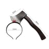 Bloody Weapon Halloween Headband  Fake Axe Saw  Knife Horror Costume Prop 7