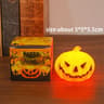 Spooky Glow Halloween Pumpkin Lantern LED Ghost Face Candle Light 6