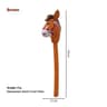Inflatable Stick Horse Toy For Kids Cowboy Party  Pretend Play 9