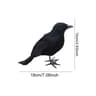 Realistic Artificial Crows 6Piece Halloween Crow Decorations 6