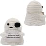 Positive Crochet Bat Doll With Encouragement Card Halloween Decor 6