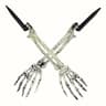 Creeping Skeleton Yard Stakes Halloween Graveyard Decor 7