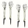 Creeping Skeleton Yard Stakes Halloween Graveyard Decor 8