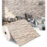 Antique 3D Brick Wallpaper SelfAdhesive Waterproof Foam Wall Covering 10