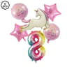 Magical Unicorn Party Decorations With Standing Unicorn Balloon  Unicorn Birthday Decorations 19