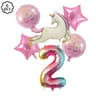 Magical Unicorn Party Decorations With Standing Unicorn Balloon  Unicorn Birthday Decorations 12