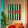 Amore Vino Kitchen Wall Art Canvas Prints 9