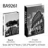 Bauhaus Art Decorative Book Box With Hidden Storage 15