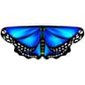 FlutterDream Kids Butterfly Wings Cape Fairy Costume 10