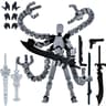 Titan 13 Posable 3D Printed Robot Action Figure 9