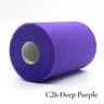 Elegant White Tulle Fabric Roll 6 Inch X 100 Yards For Weddings  Crafts 18