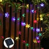 LumiBloom Solar Cherry Blossom String Lights  20 LED Waterproof Garden Fairy Lights 6
