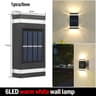LumaRise Solar Up Down Wall Light  Waterproof Outdoor LED Sconce 6