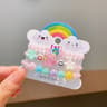 3Piece Colorful Resin Charm Bracelet Set For Girls 13