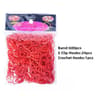 600 Pcs Colorful Loom Bands DIY Bracelet Making Craft Kit For Kids 23