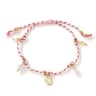 Boho Multicolor Virgin Mary Braided Bracelet With Pearl Charm 12