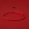Handmade Adjustable Red Rope Lucky Bracelet And Anklet 2