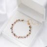 3MM Natural Stone Tourmaline Beaded Bracelet For Women 7