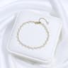 3MM Natural Stone Tourmaline Beaded Bracelet For Women 16