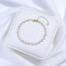 3MM Natural Stone Tourmaline Beaded Bracelet For Women 6