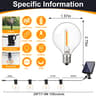 G40 Solar String Lights With Remote Control And 8 Lighting Modes 6