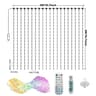 USB Smart LED Curtain Lights With App Control Music Sync And DIY Patterns 7
