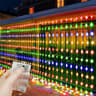 3M 6M Battery Powered LED Curtain Lights With Remote And 8 Lighting Modes 8
