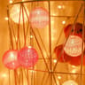 CozyGlow Cotton Ball LED Fairy String Lights 10