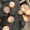 CozyGlow Cotton Ball LED Fairy String Lights 11