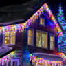 4M20M LED Icicle String Lights With 8 Modes For Outdoor Christmas Decor 7