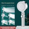 5Mode High Pressure Handheld Shower Head With OneTouch Stop And WaterSaving Spray 6