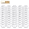 Reusable Clear Acrylic Badge Pins For DIY Custom Buttons 103050PCS 11