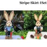 Rustic Handmade Easter Bunny Ornament For Spring Home And Party Decor 12