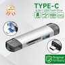 6in1 USB 30 Card Reader TypeC OTG SD Micro SD Adapter 10