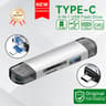 6in1 USB 30 Card Reader TypeC OTG SD Micro SD Adapter 7
