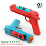 Switch OLED JoyCon Shooting Gun Grip 2 Pack For Motion Gaming 7