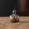Vintage Alloy Incense Burner Three Legged Hollow Censer For Sandalwood And Home Decor 7